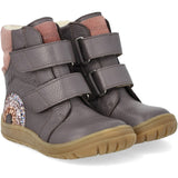 Angulus Lavender/Faded Rose TEX-støvle Med Funklende Glitterregnbue