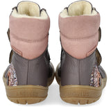 Angulus Lavender/Faded Rose TEX-støvle Med Funklende Glitterregnbue