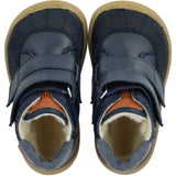 Angulus Navy/Tan/Blue Fog Begynder TEX-støvle Med Kontraststikninger