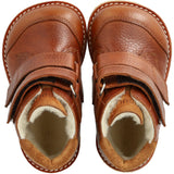 Angulus Cognac/Cognac Begynder TEX-støvle Med Broderet Snemand