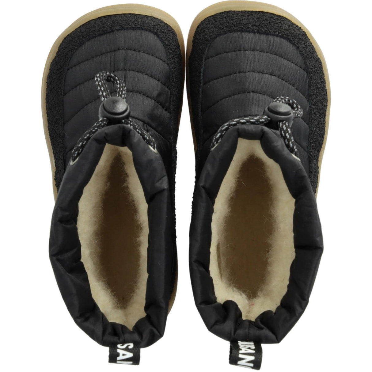 Angulus Black/Black Let Og Fleksibel TEX-vinterstøvle I Nylon