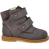 Angulus Lavender/Multi Glitter/Lavende TEX-støvle Med Funklende Glitterhjerter