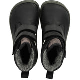 Angulus Black/Dark Grey TEX-støvle I Nylon Med Slidstærke Læderdetaljer