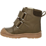 Angulus Dark Olive/Forrest Begynder TEX-støvle Med Blødt Merino Uldfoer