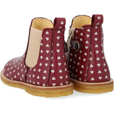 Angulus Berry Hearts/Rose Klassisk Begynder Chelsea Støvle Med Print
