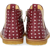 Angulus Berry Hearts/Rose Klassisk Begynder Chelsea Støvle Med Print