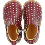 Angulus Berry Hearts/Rose Klassisk Begynder Chelsea Støvle Med Print