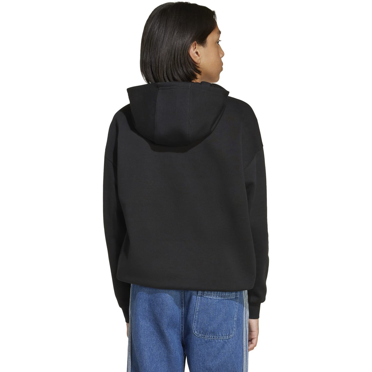 adidas Originals Black/White Loose Hættetrøje Fl