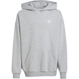 adidas Originals Medium Grey Heather/White Loose Hættetrøje Fl