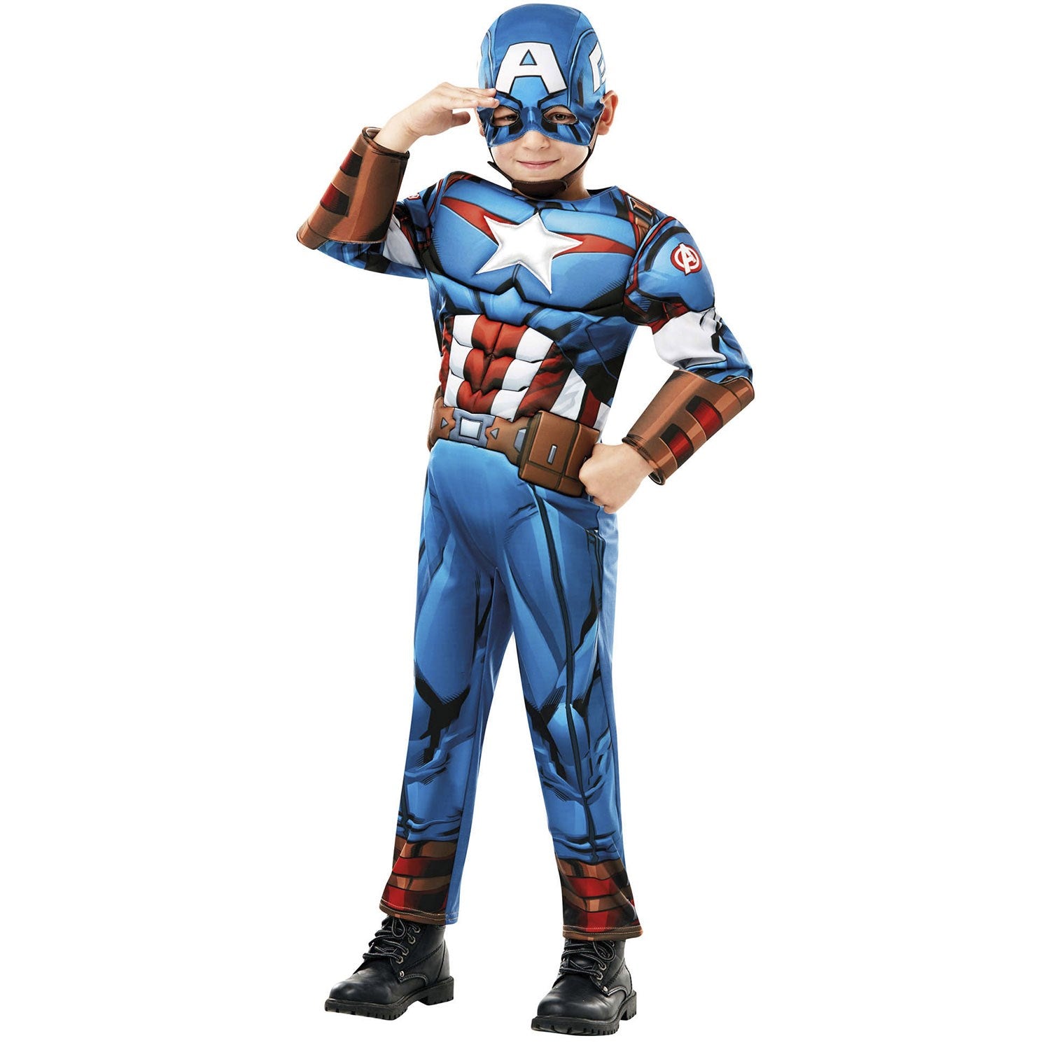 Rubies Marvel Captain America Deluxe Kostume