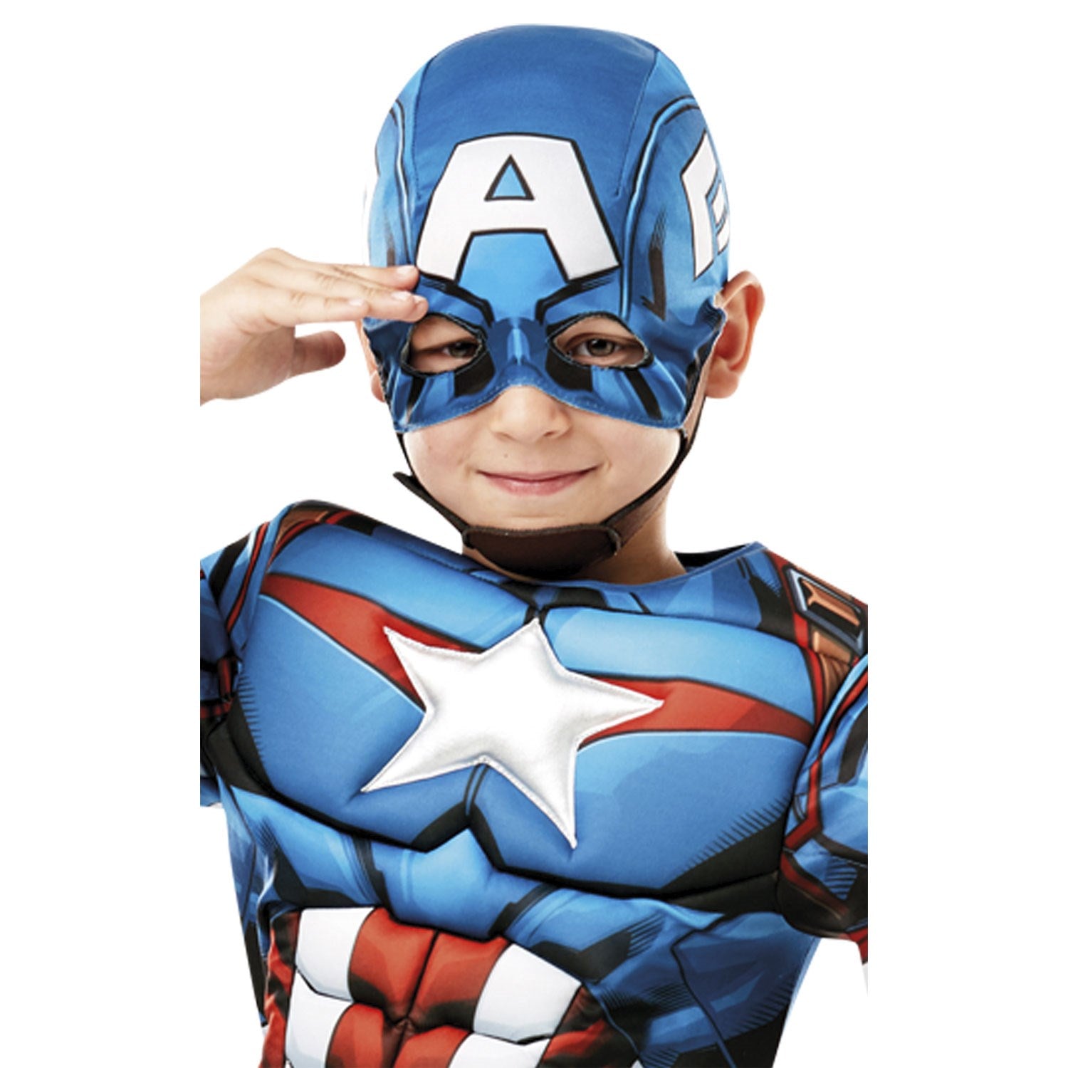 Rubies Marvel Captain America Deluxe Kostume 2