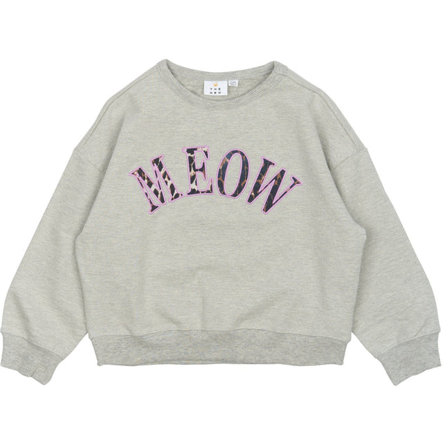 The New Light Grey Melange TNPolina OS Sweatshirt