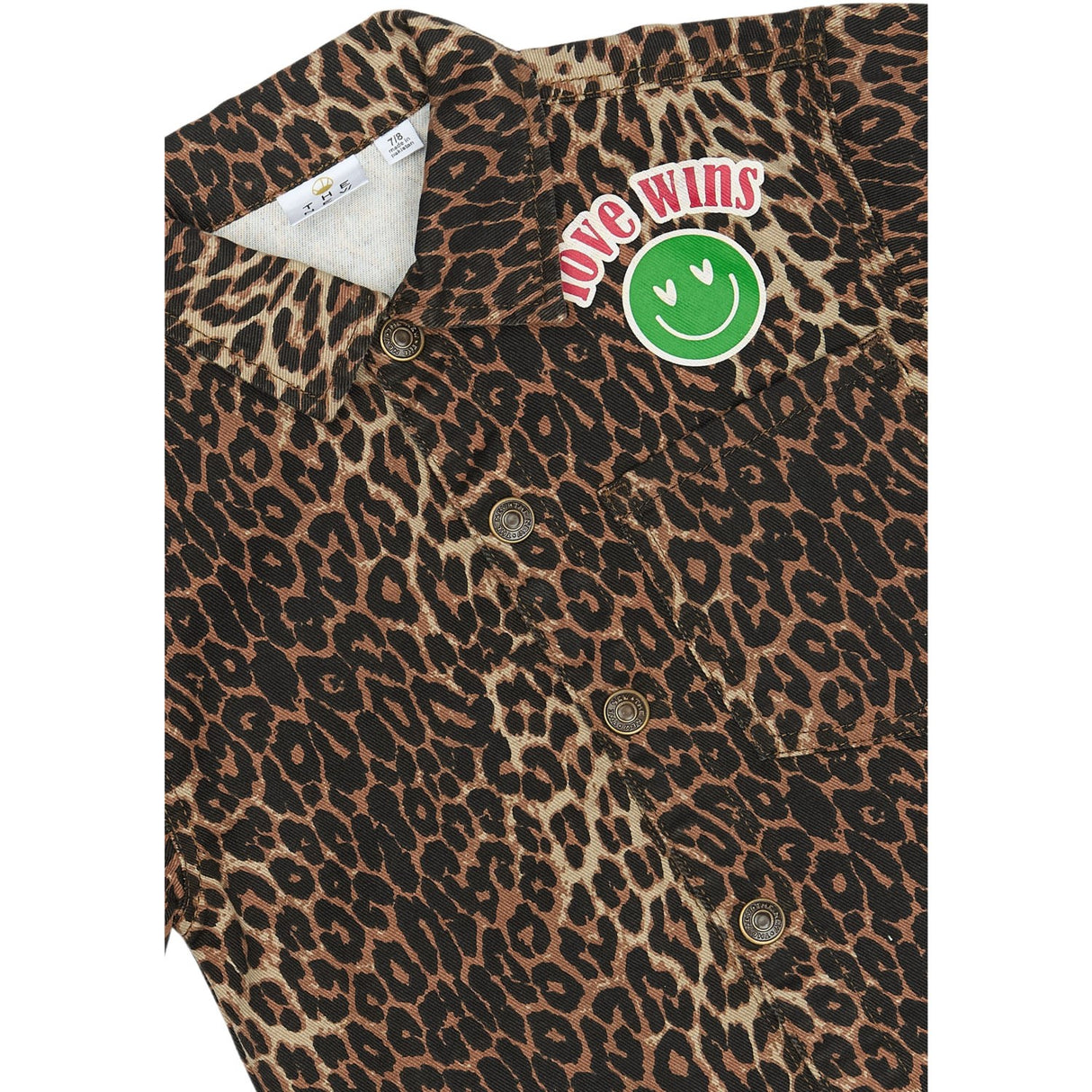 The New Feather Gray AOP TNPanya OS Denim Overshirt