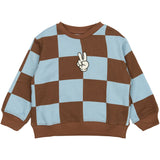 THE NEW Siblings Toffee Check TNSTPaulie OS Sweatshirt