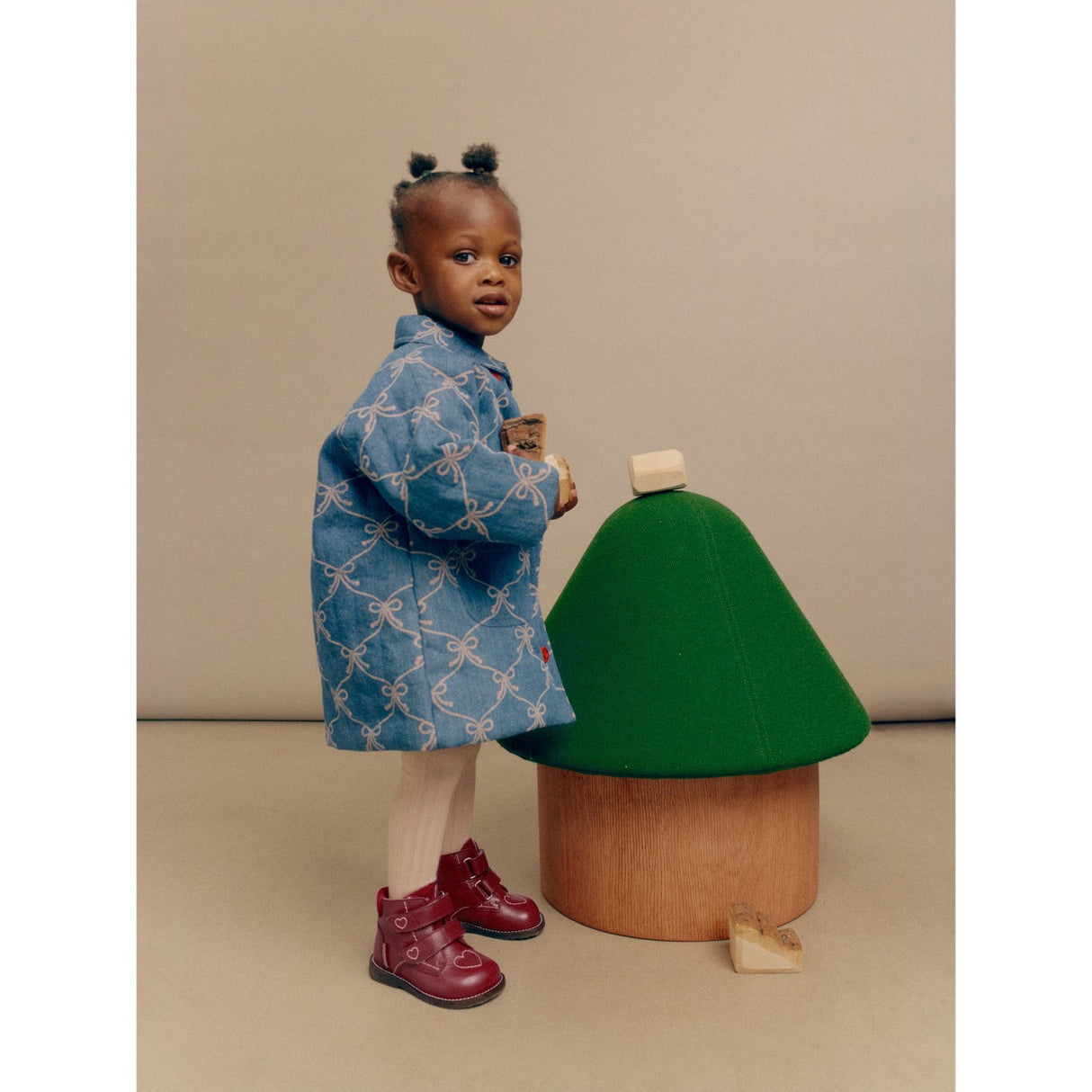 Angulus Berry/Berry Begynder TEX-støvle Med Hjertebroderi