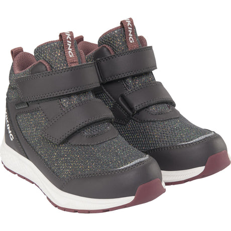 VIKING Charcoal Bouncy Glitter Mid GTX 2V