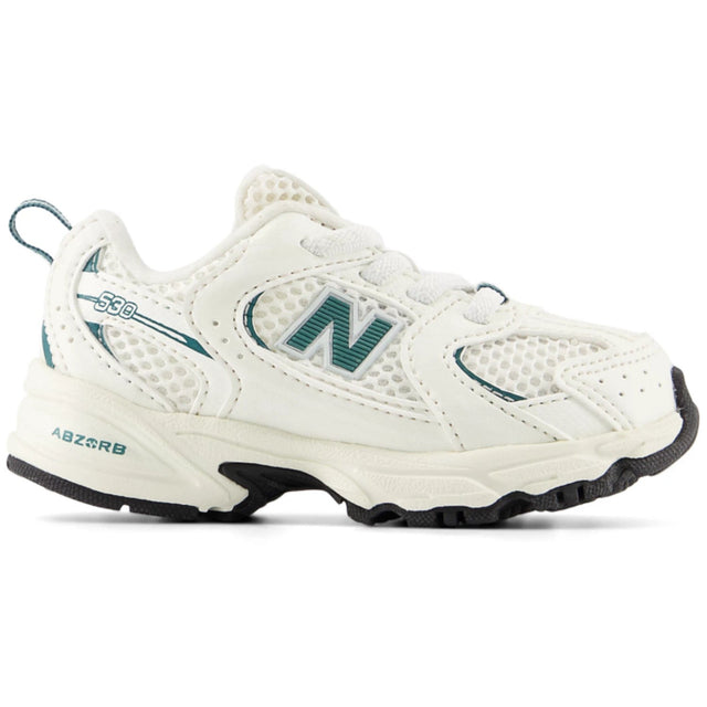 New Balance Sea Salt 530 Kids Bungee Lace Sneakers