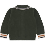 Hust & Claire Deep Ivy Charli Polo Cardigan