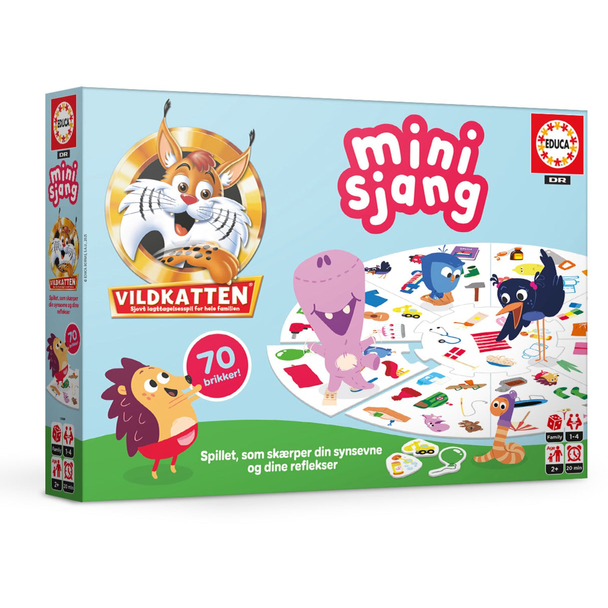 Vildkatten Minisjang Børste