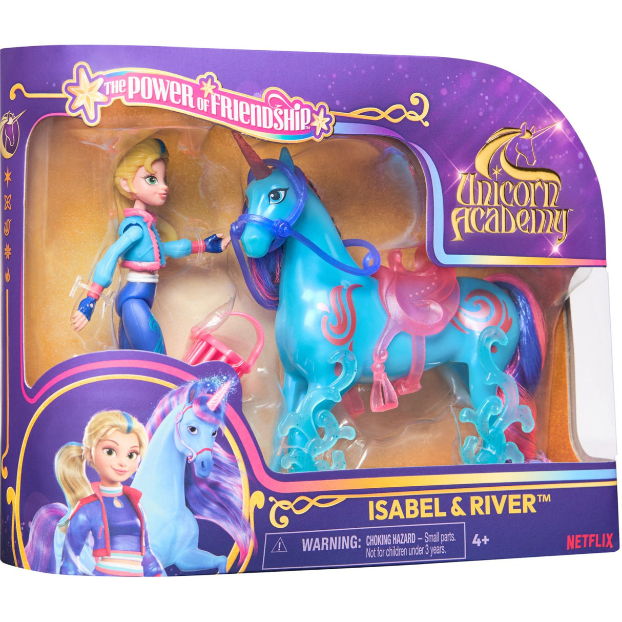 Unicorn Academy Uca Dukke & Enhjørning V2 Isabel & River