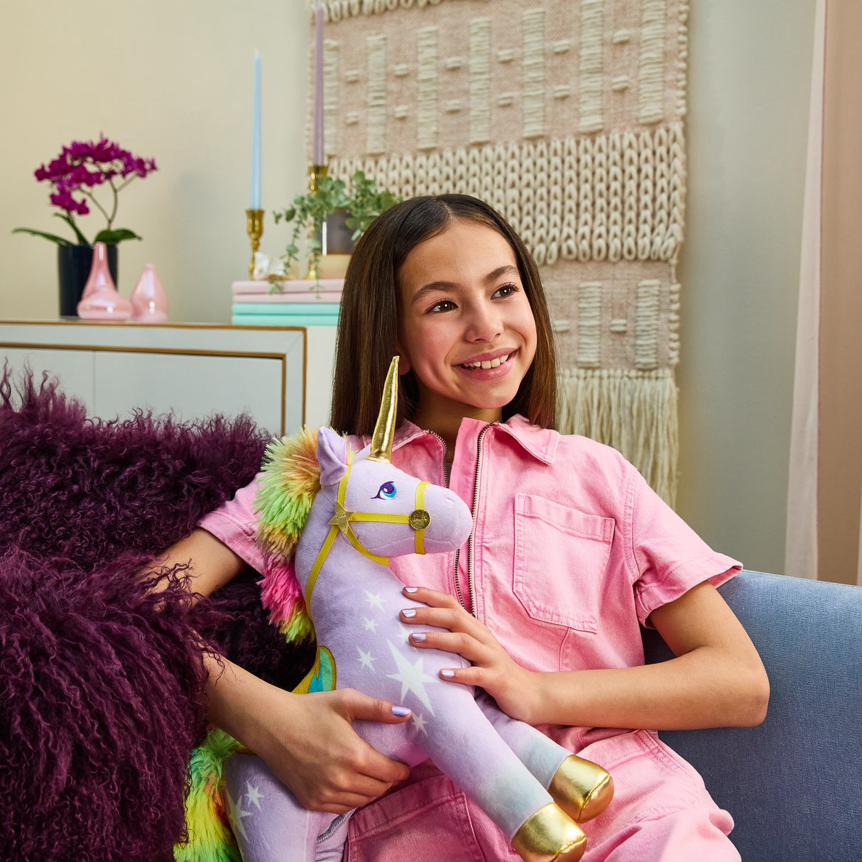 Unicorn Academy Uca Wildstar Enhjørning Plys 38 Cm