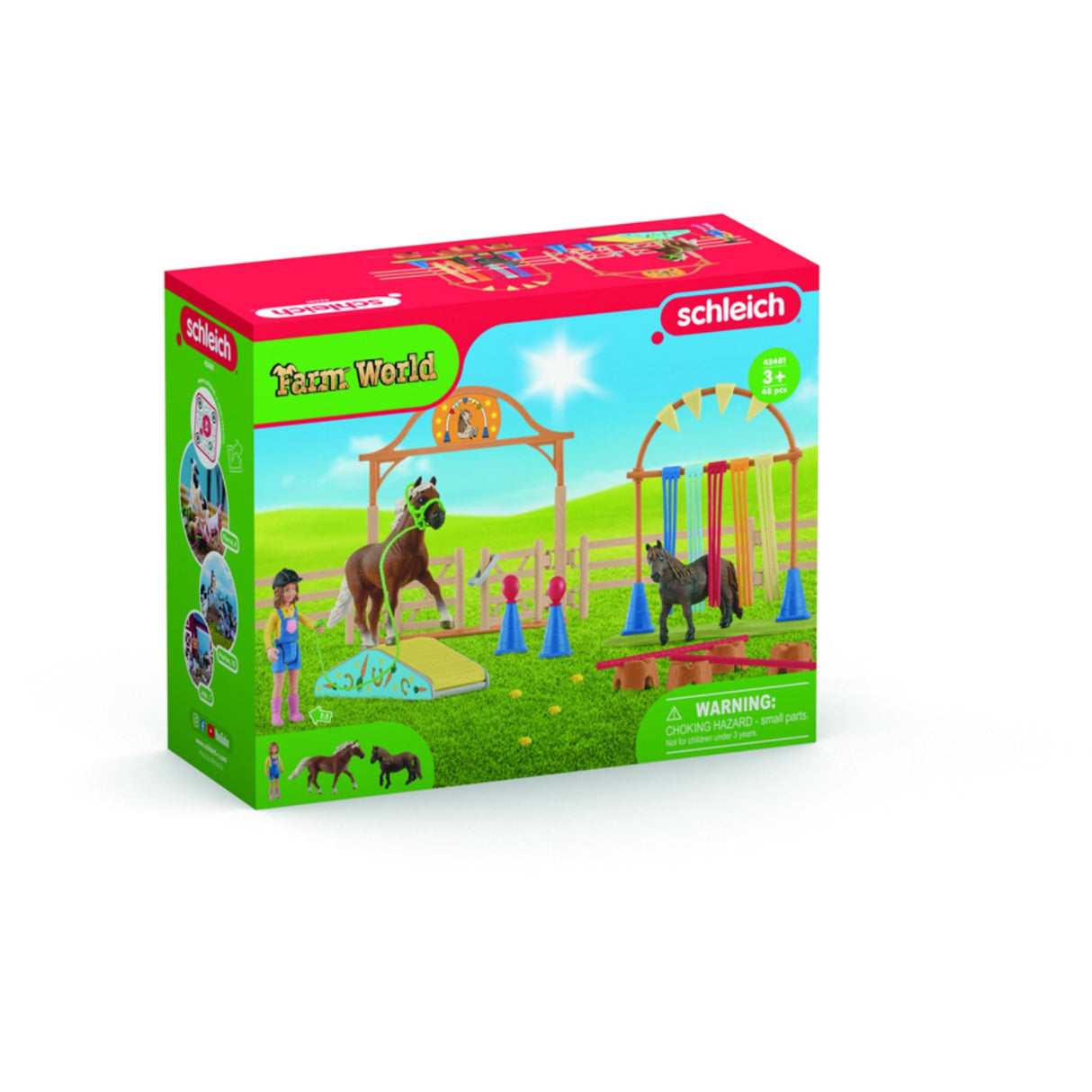 Schleich Pony Agilitytræning