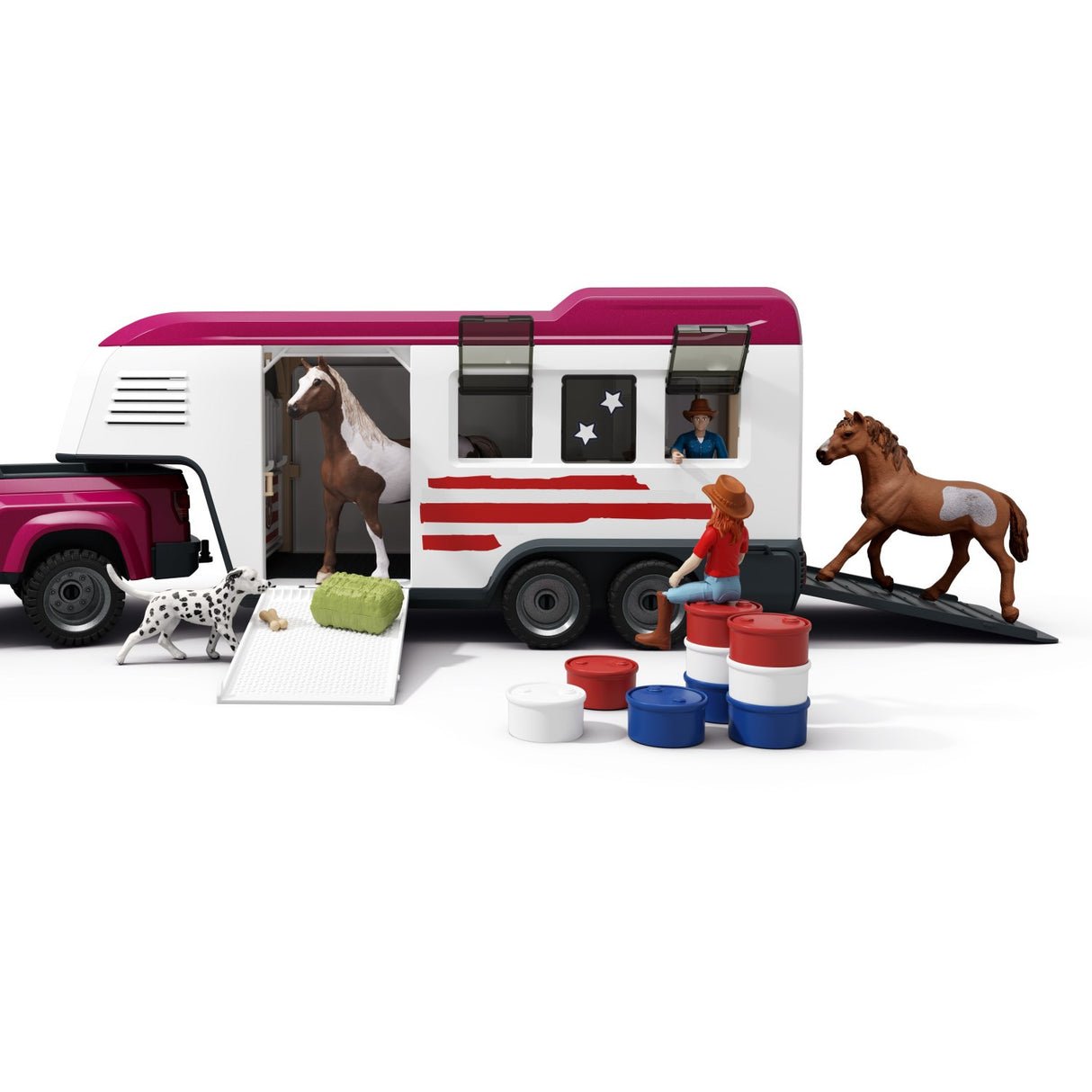 Schleich Lakeside Lastbil Og Trailer
