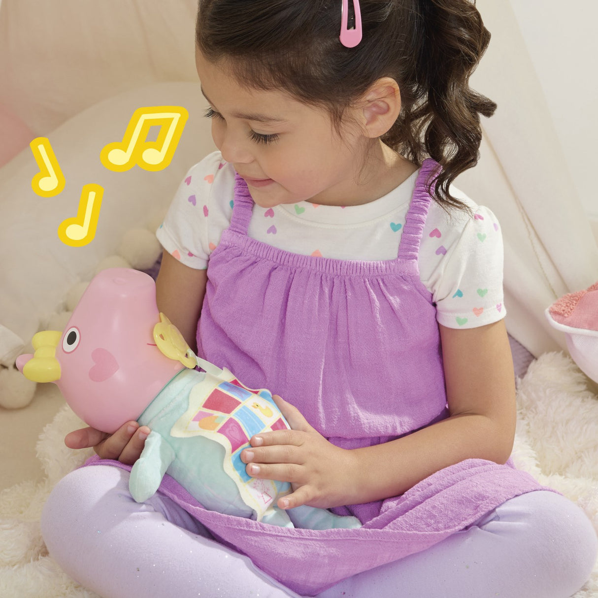 Peppa Pig Grynter Og Krammer Baby