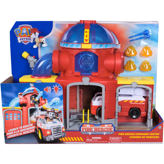 Paw Patrol Brandredning Brandstation Sæt