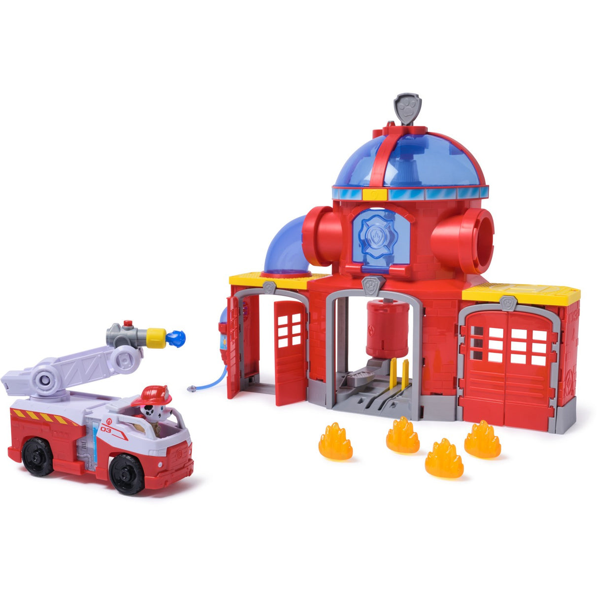 Paw Patrol Brandredning Brandstation Sæt