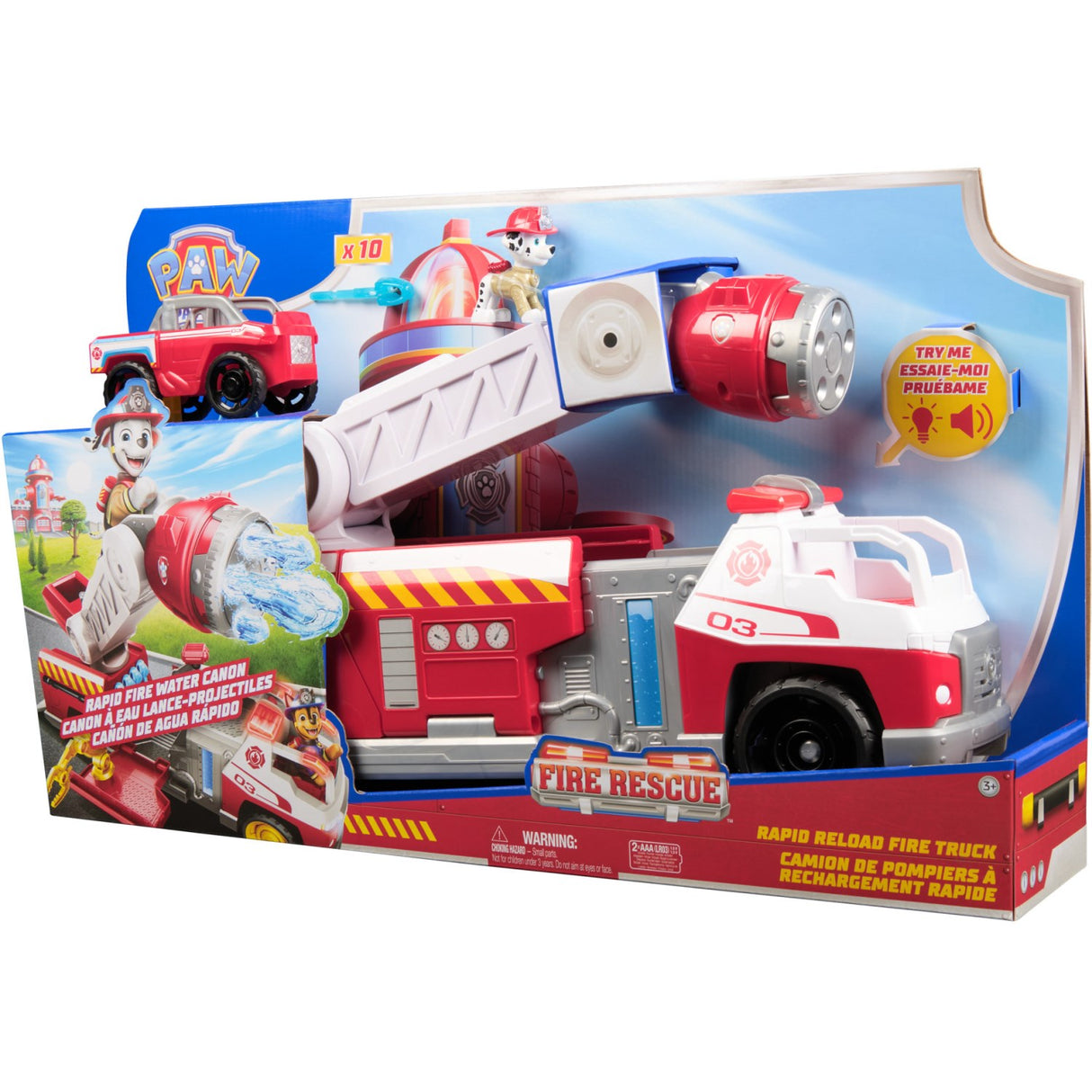 Paw Patrol Brandredning Deluxe Brandbil