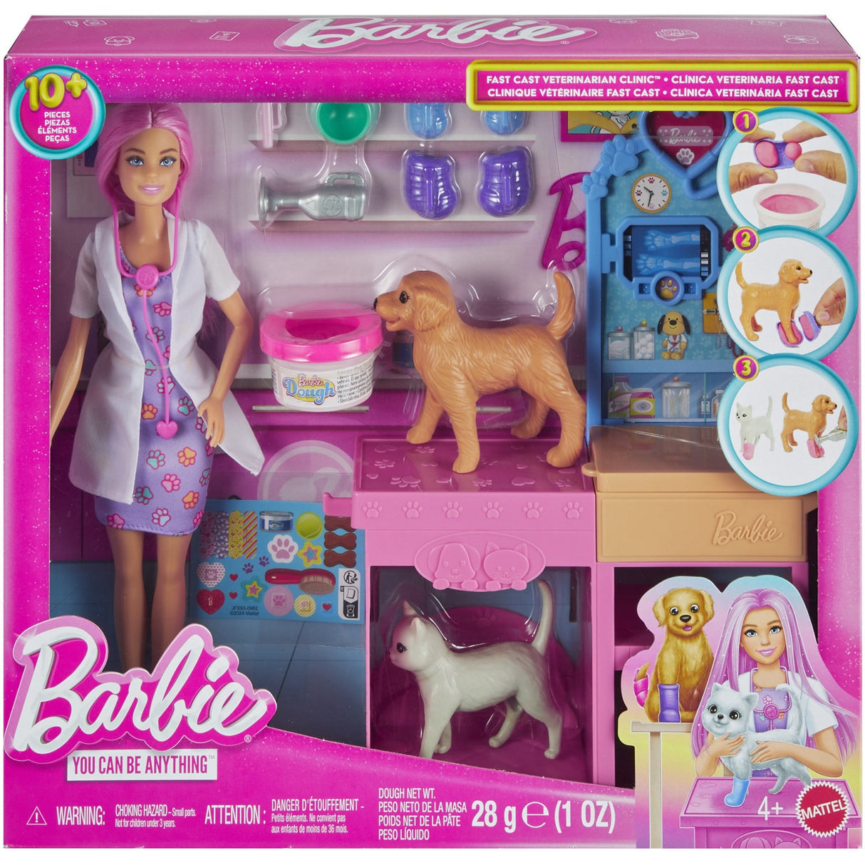 Barbie® Fast Cast Dyrlægeklinik