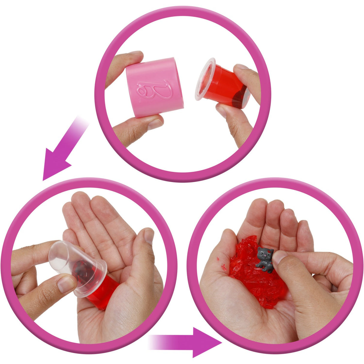 Barbie® Glamparty Unboxed Rød Original Dukke