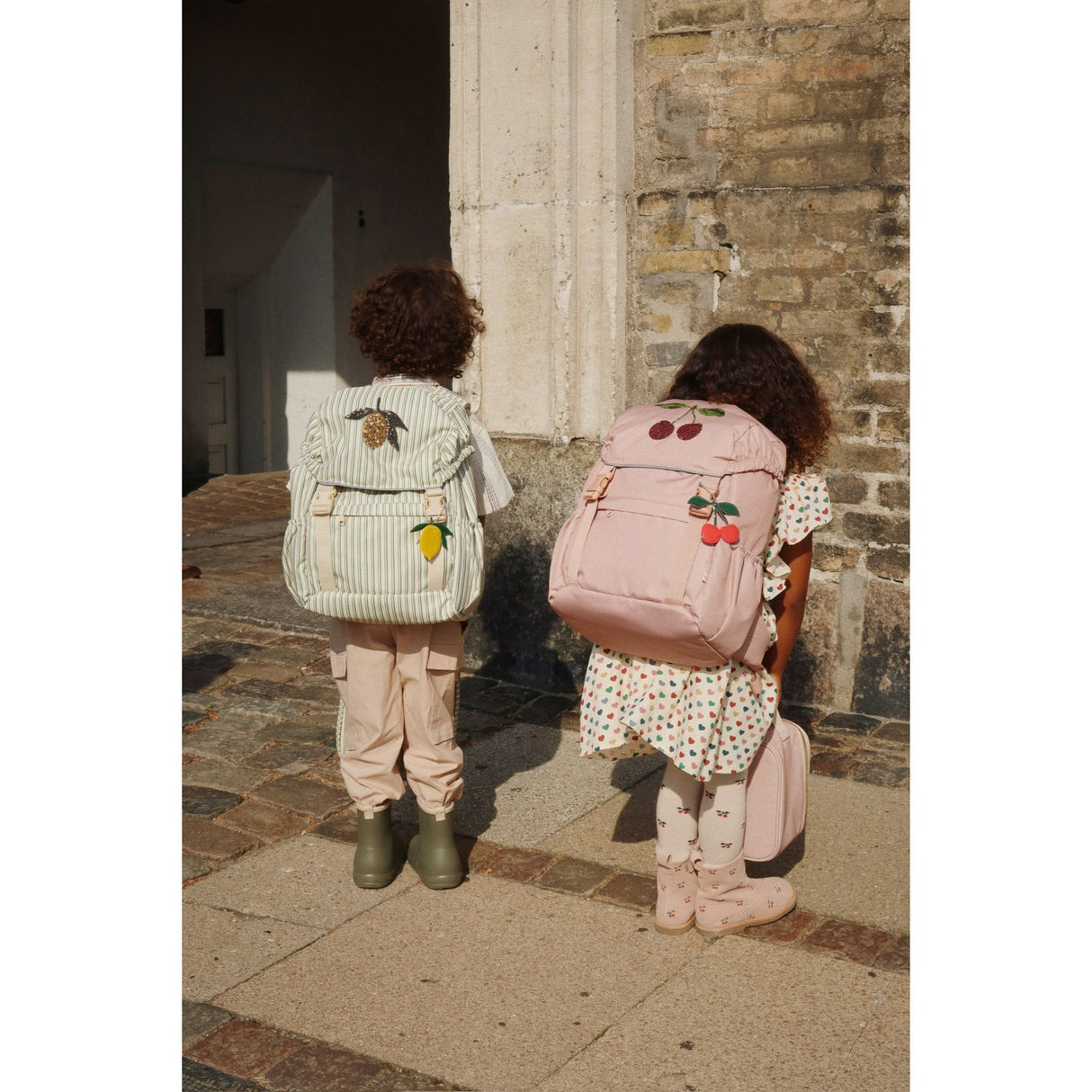 Konges Sløjd Duo Verde Clover Skoletaske