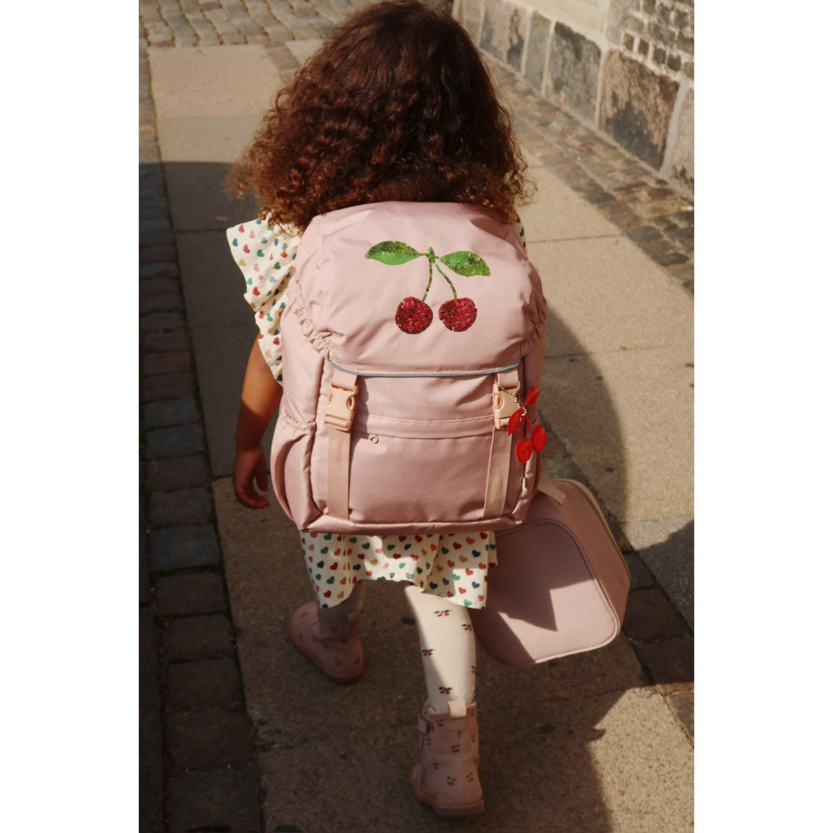 Konges Sløjd Mahogany Rose Clover Skoletaske