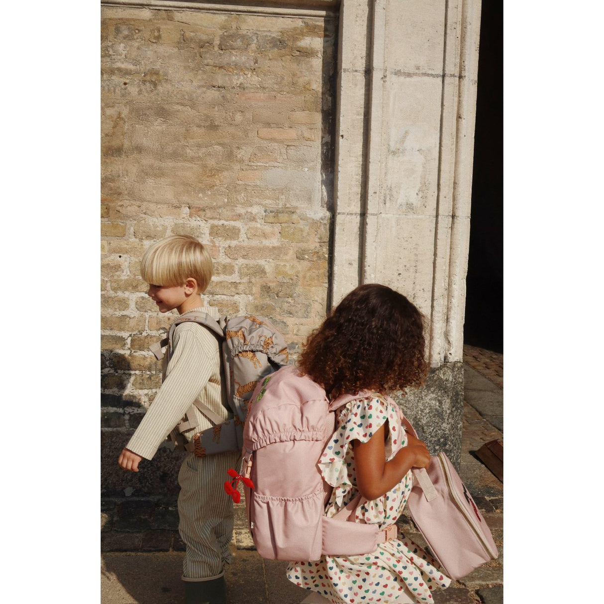 Konges Sløjd Mahogany Rose Clover Skoletaske