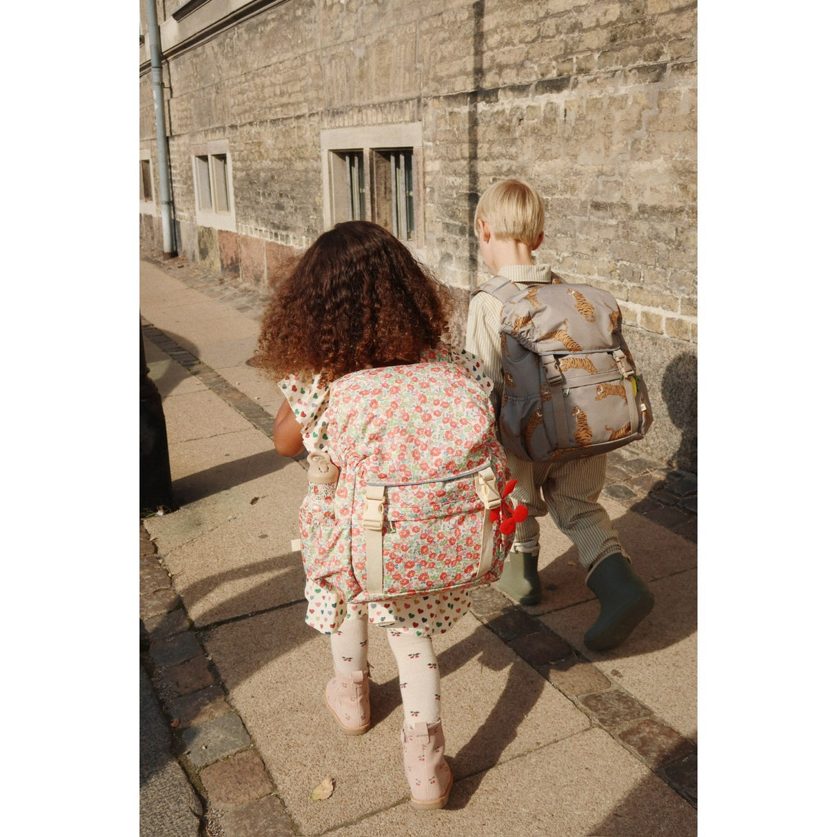 Konges Sløjd Tiger Oak Clover Skoletaske