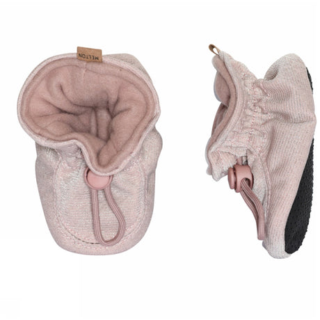 MELTON Tekstil Futter Glimmer Alt Rosa