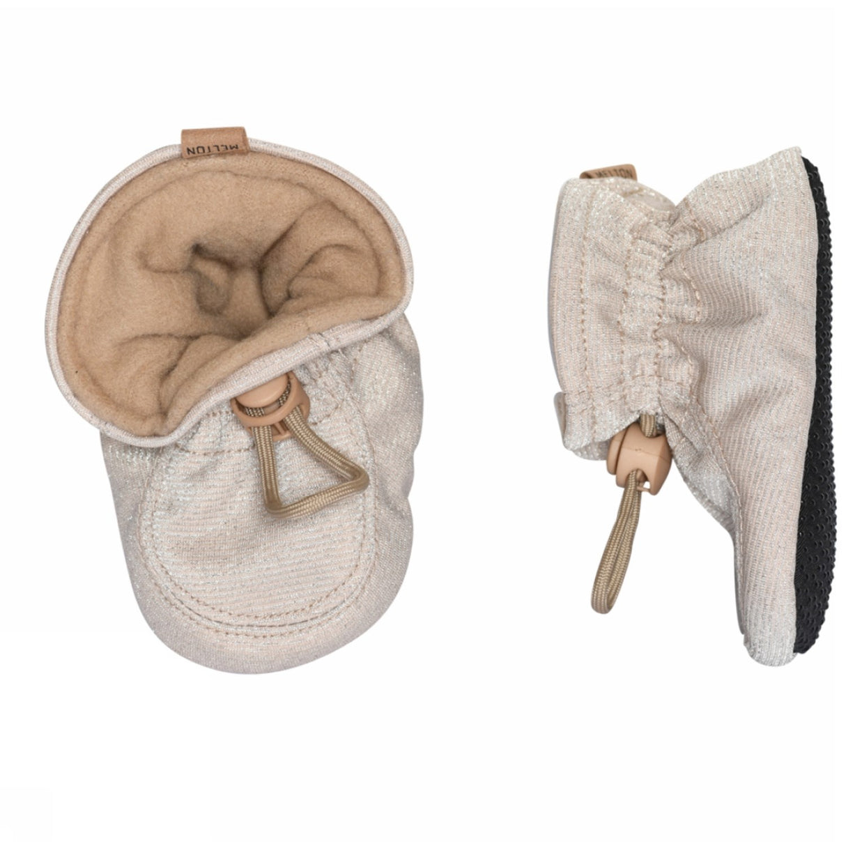 MELTON Tekstil Futter Glimmer Gold Glitter