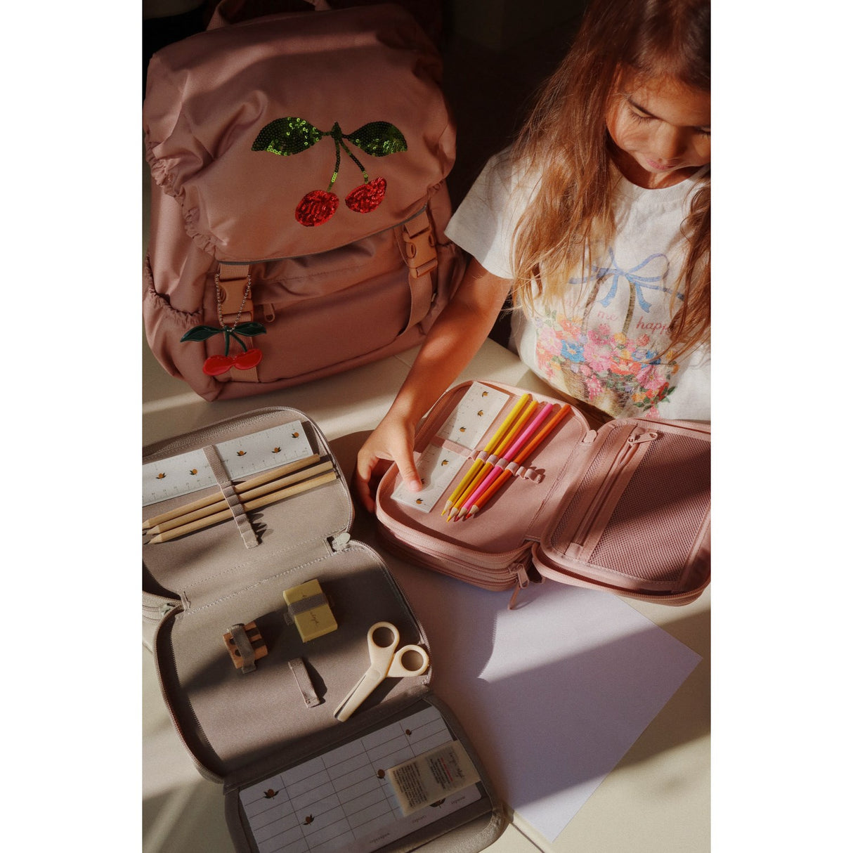 Konges Sløjd Tiger Oak Clover Penalhus