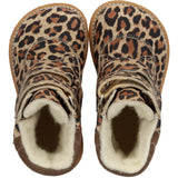 Angulus Beige Leo/Taupe TEX-støvle Med Velcrolukning