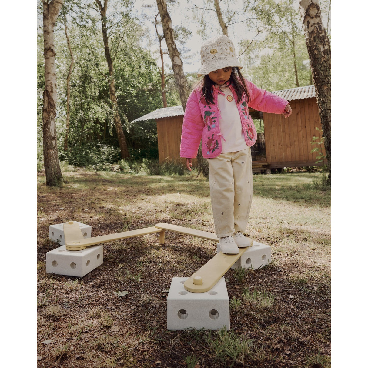 MODU Balancebane Sand Grey / Honey Yellow