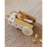MODU 3-i-1 Baby Walker Sand Grey / Honey Yellow