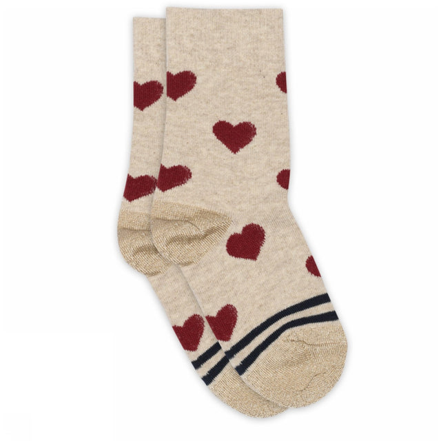 Mp Danmark Beige Melange Ada Strømper