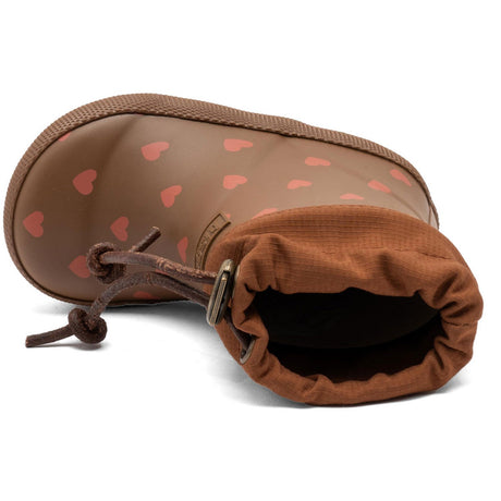 Bisgaard Chocolate Heartbeat Baby Termogummistøvler