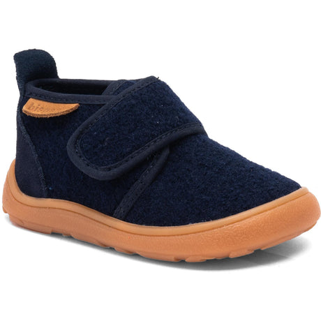 Bisgaard Navy Barefoot Basic Hjemmesko