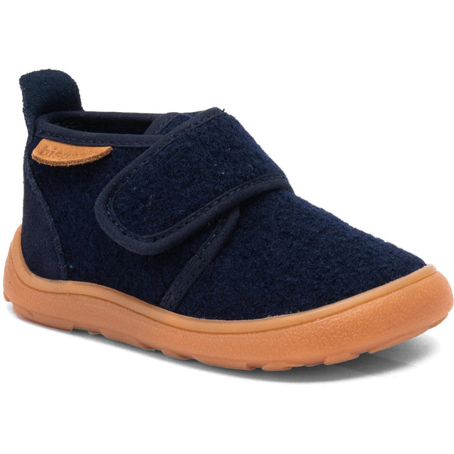 Bisgaard Navy Barefoot Basic Hjemmesko