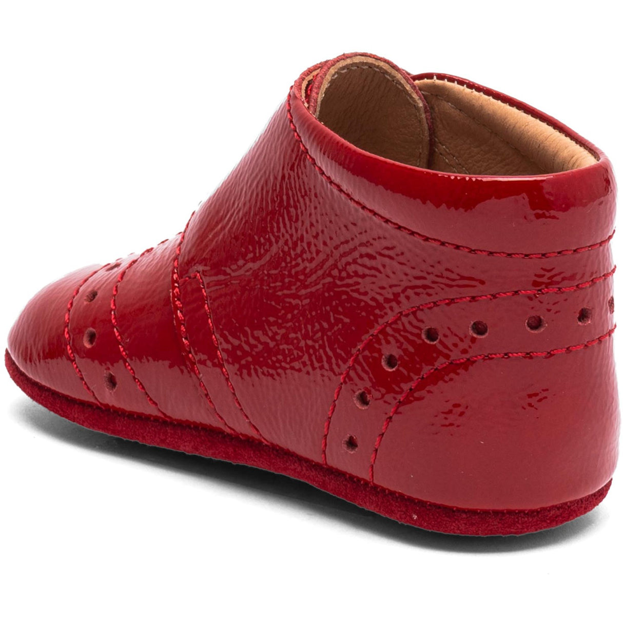 Bisgaard Red Patent Petit Hjemmesko