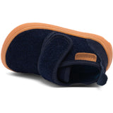 Bisgaard Navy Barefoot Basic Hjemmesko