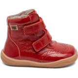 Bisgaard Red Patent Barefoot Philine Tex Støvle